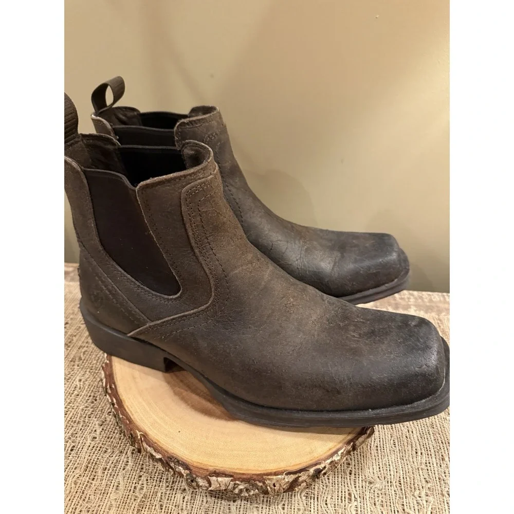 Ariat® Men's Stone Midtown Rambler Square Toe Boots 10031635 Sz-11D New